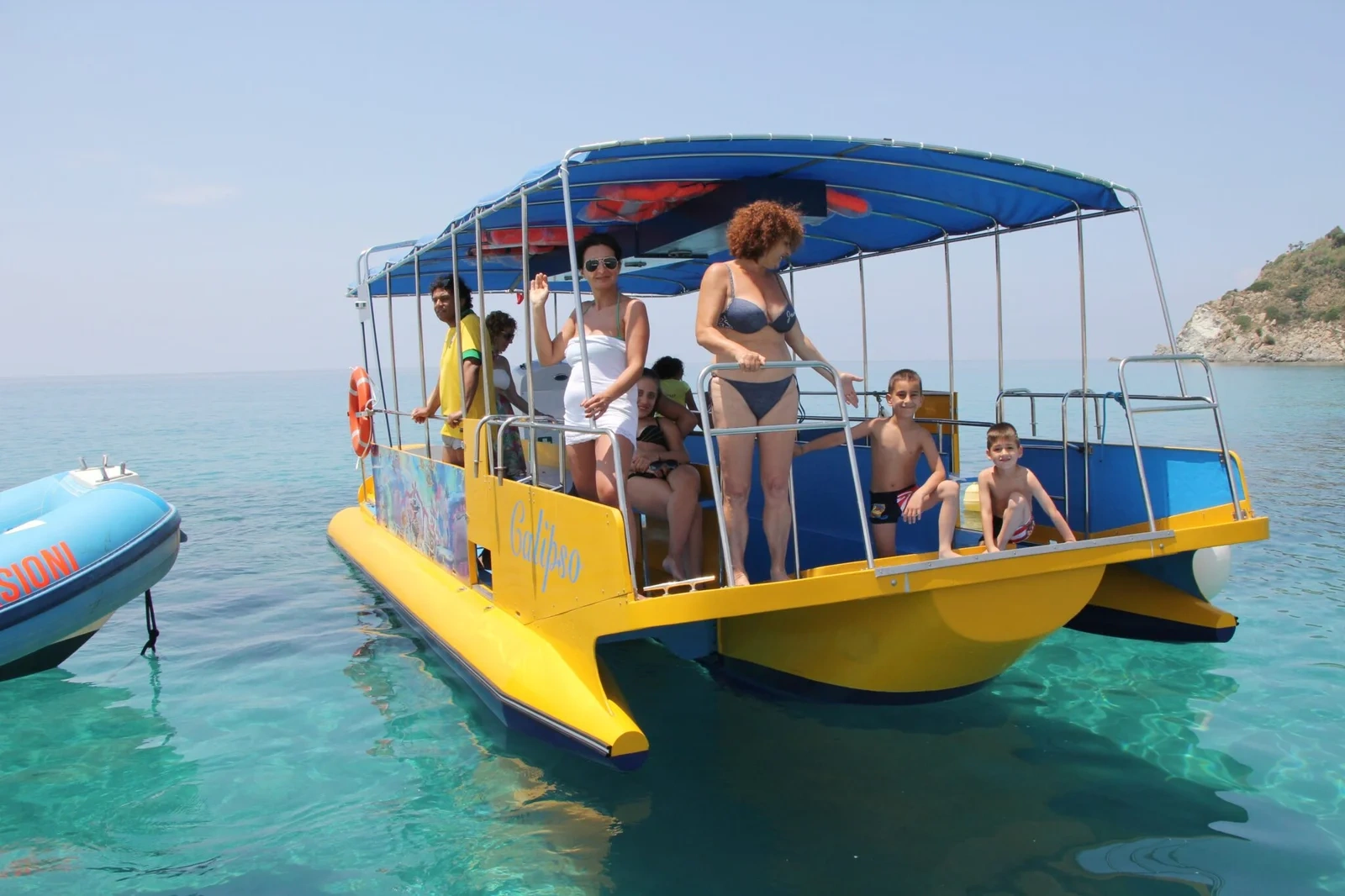 Glass bottom boat